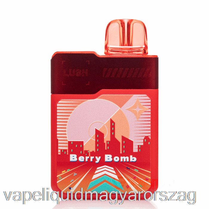 Digiflavor X Geek Bar Lush 20k Eldobható Bogyós Bomba Vape Toll